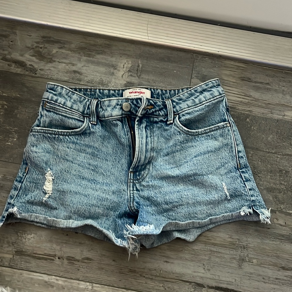wrangler jean shorts